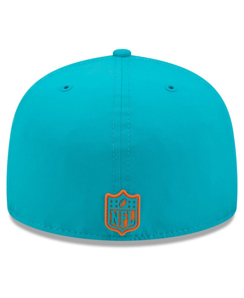 Men's Aqua Miami Dolphins 2026 Sideline 59FIFTY Fitted Hat