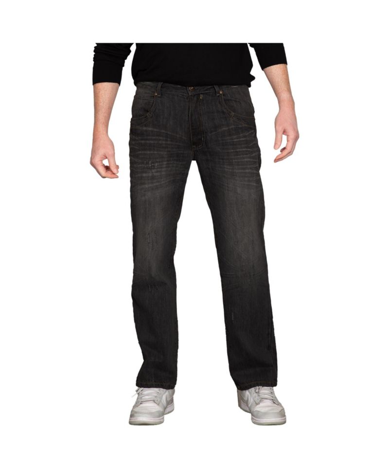 Men's Utility Pocket Relaxed Bootcut Premium Denim Jean