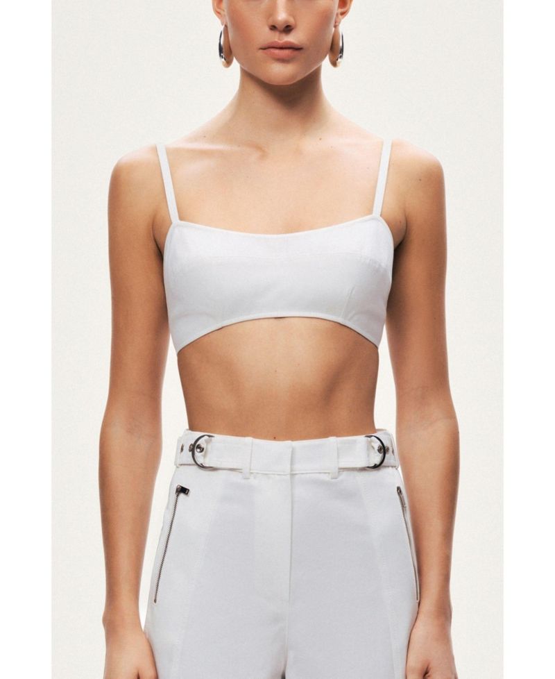 Women's Structured Spaghetti Strap Top