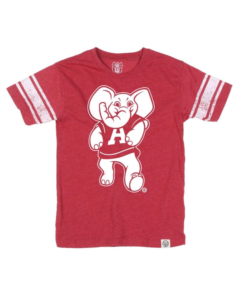 Big Boys and Girls Crimson Alabama Crimson Tide Football Jersey T-Shirt