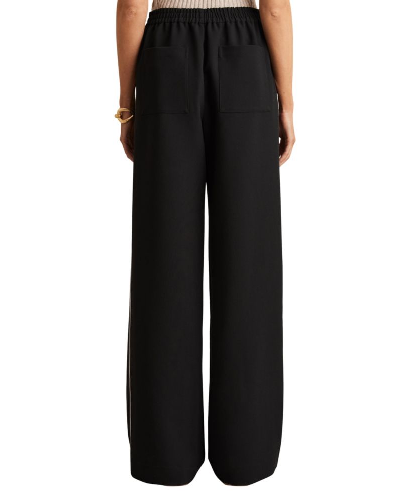 Women's Robyn Side-Stripe Wide-Leg Trousers