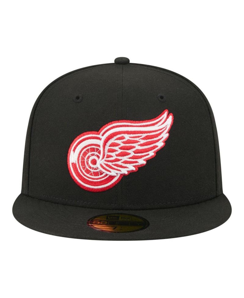 Men's Black Detroit Red Wings Zamboni 59FIFTY Fitted Hat