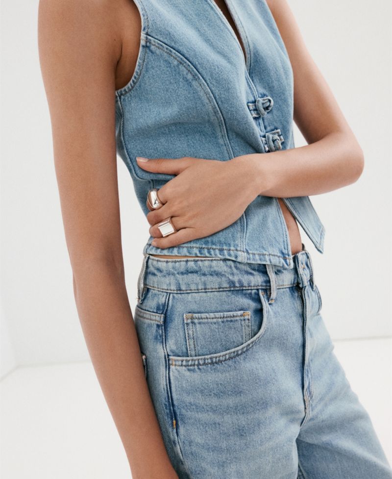 Women's Balloon Crop Jeans
