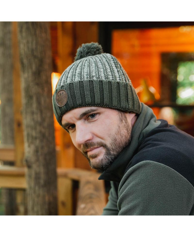 Men's Unisex Mission Pom Heather beanie
