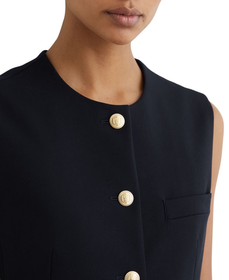 Women's Gabi Button-Through Longline Waistcoat