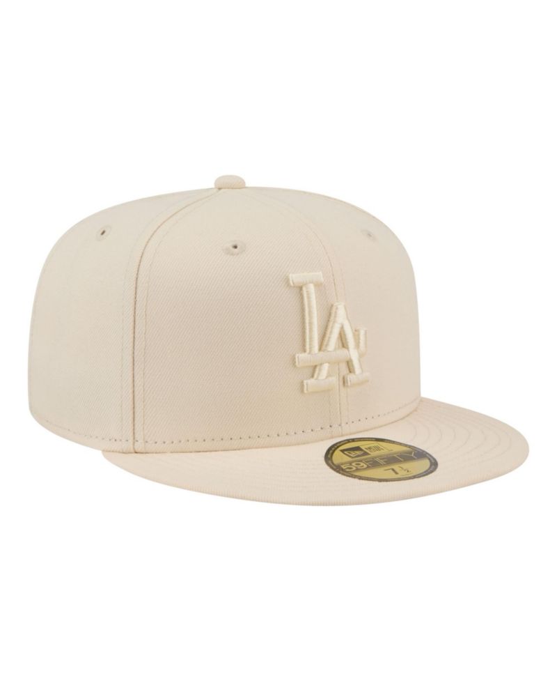 Men's Cream Los Angeles Dodgers Color Pack 59FIFTY Fitted Hat