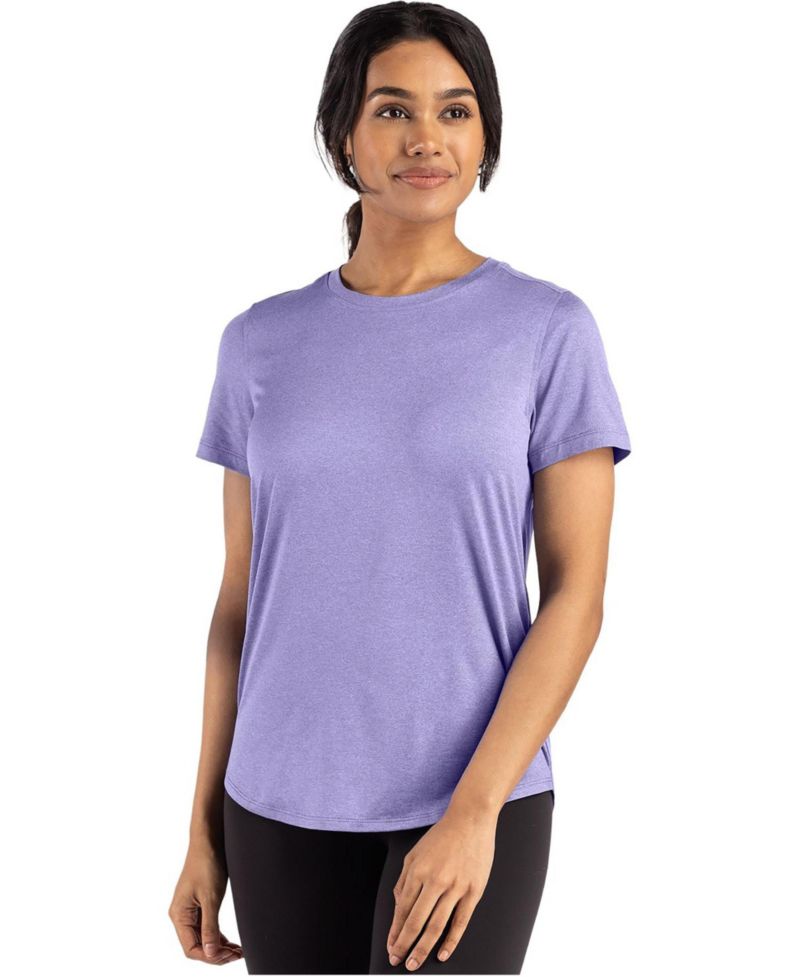Women's Cutter and Buck Coastline Epic Comfort Recycled Short Sleeve Tee