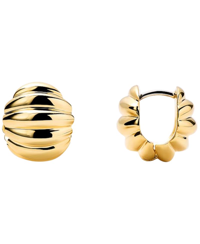 Colton Mini Gold-Plated Statement Earrings