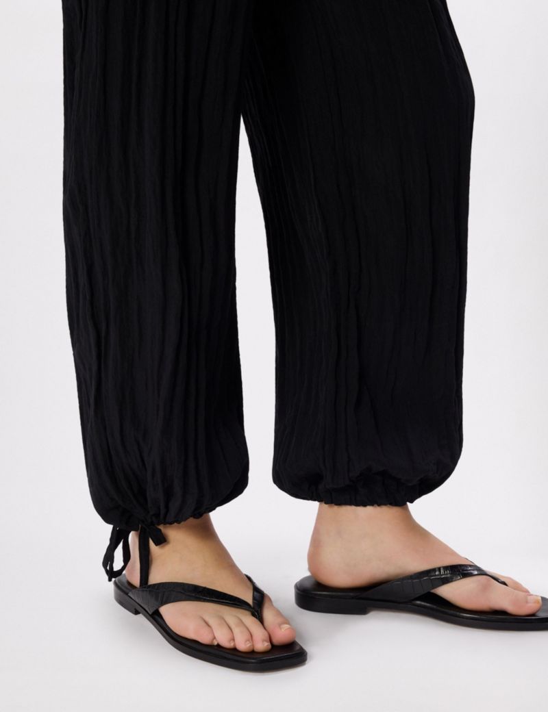 Women's Relaxed Tie Hem Trouser