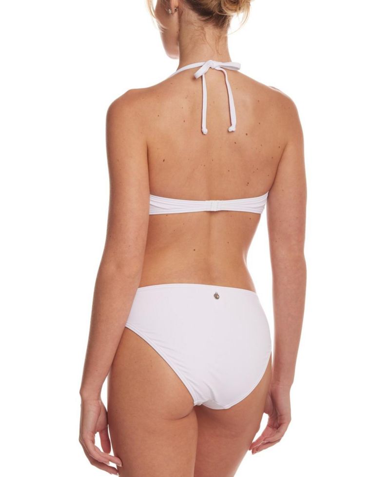Women's Floral Print Bikini Lace Moderate-Coverage Swim Bottom
