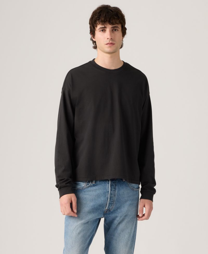 Men's Long-Sleeve Boxy T-Shirt