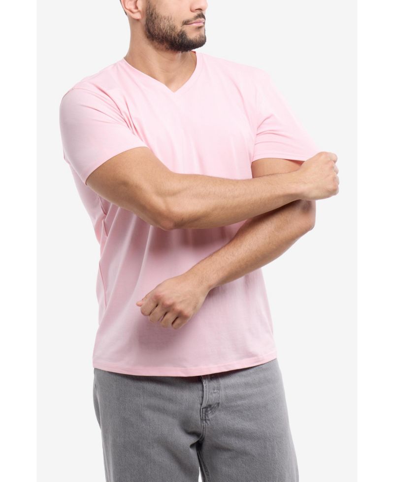 Men's Basic V-Neck Short Sleeve T-Shirt