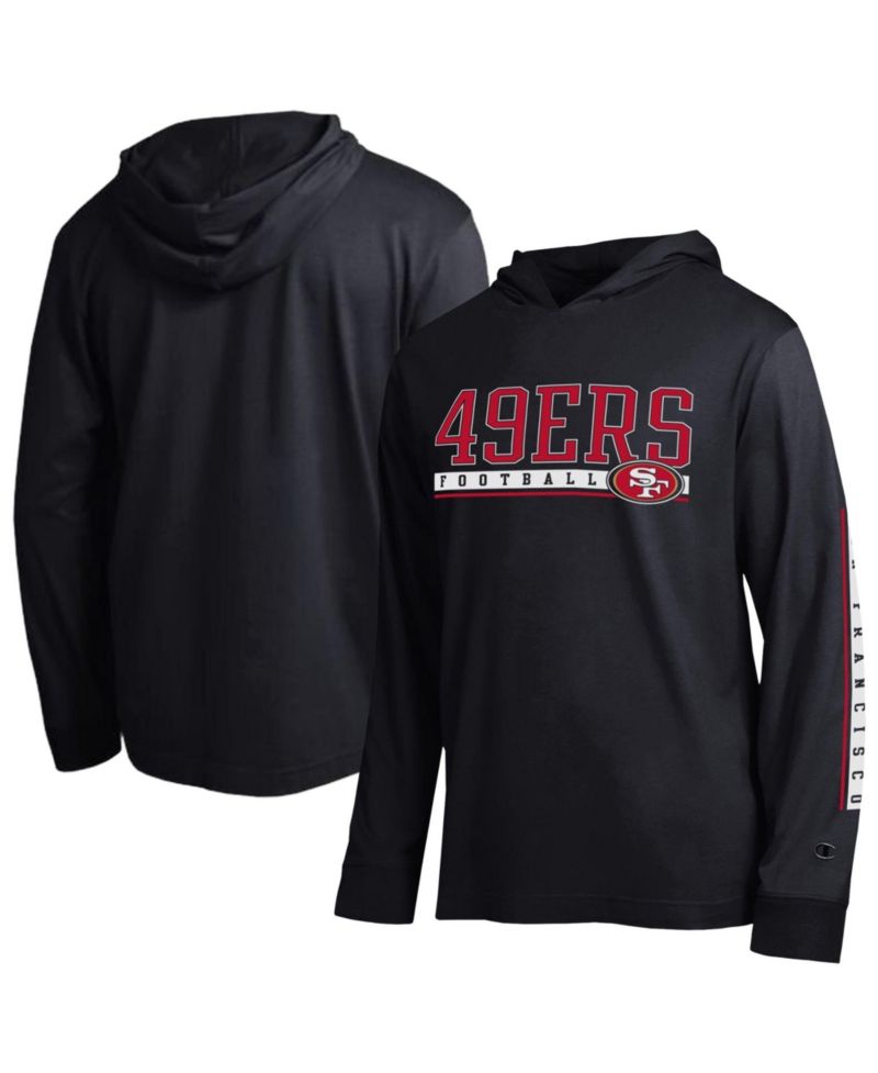 Men's Black San Francisco 49ers All Star Hooded T-Shirt