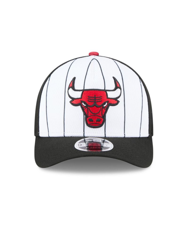 Men's White/Black Chicago Bulls 2025 NBA Tip Off M-Crown A-Frame 9FORTY Adjustable Hat
