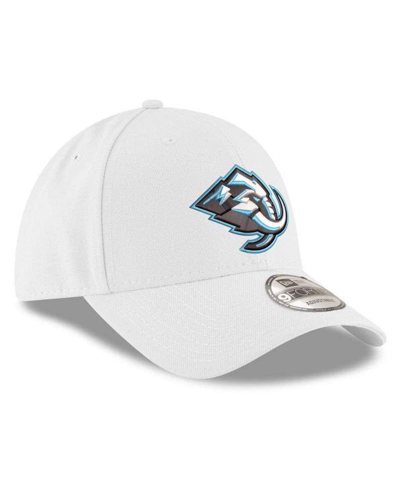 Men's White Utah Mammoth 9FORTY Adjustable Hat