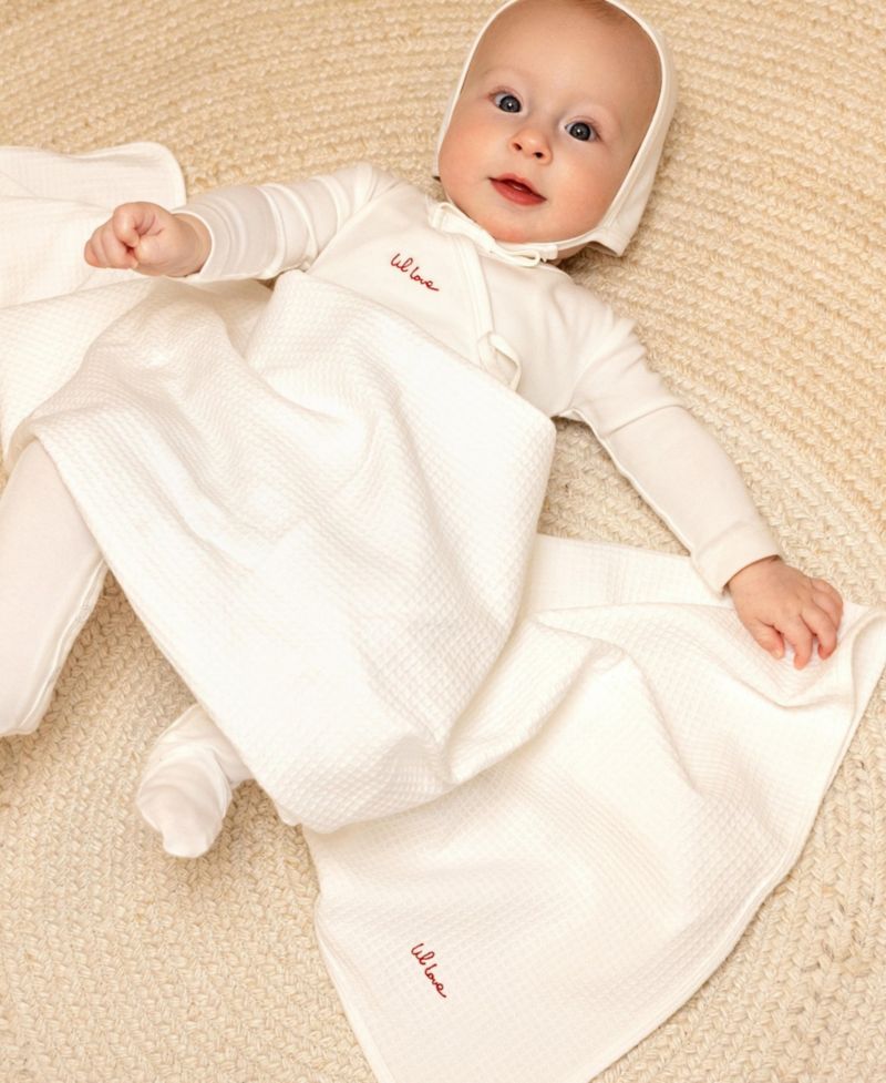 Baby ( 1M to 9 M ) Lil Love Embroidered Wrap Footie