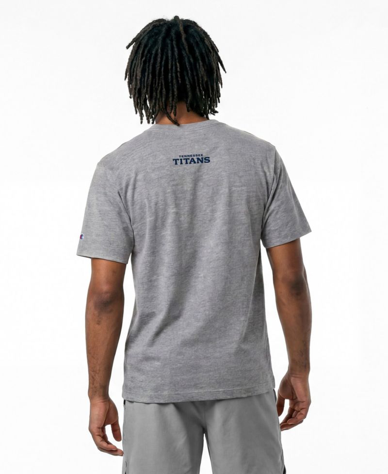 Men's Gray Tennessee Titans Disney X Champion All Star T-Shirt