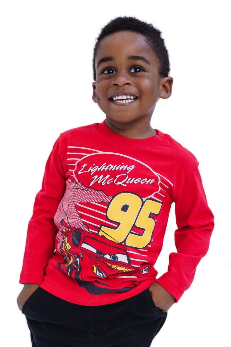 Little Boys Boys( 6-12) Guard Mickey Mouse 2 Pack Cosplay Long Sleeve T-Shirts