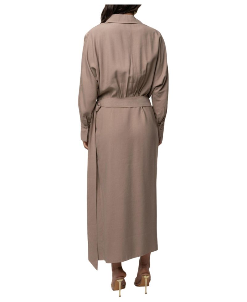 Women's Skyline Wrap Midi Dress