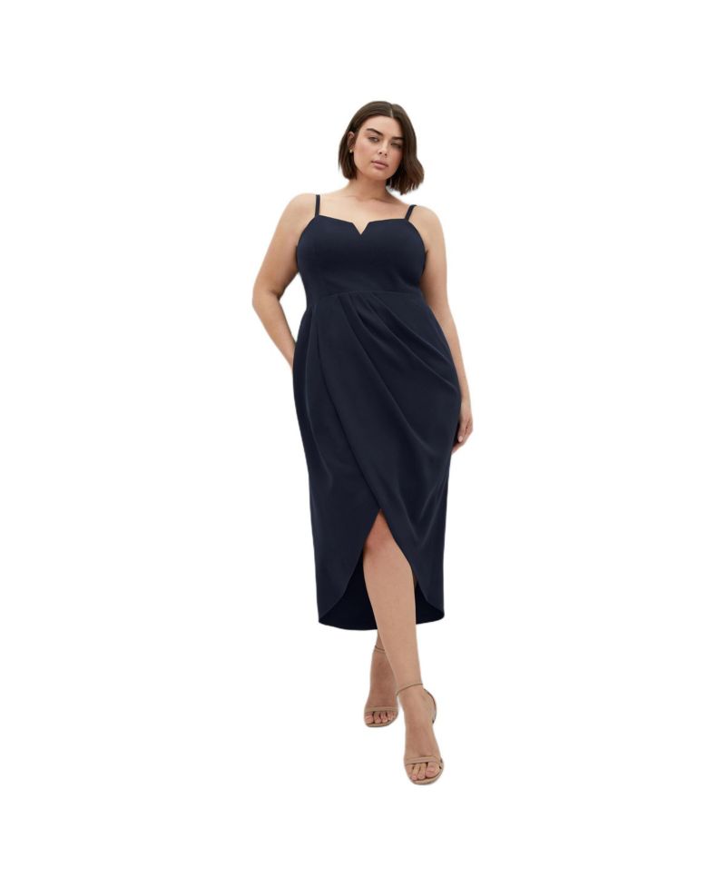 Women's Sassy Tulip Midi Dress