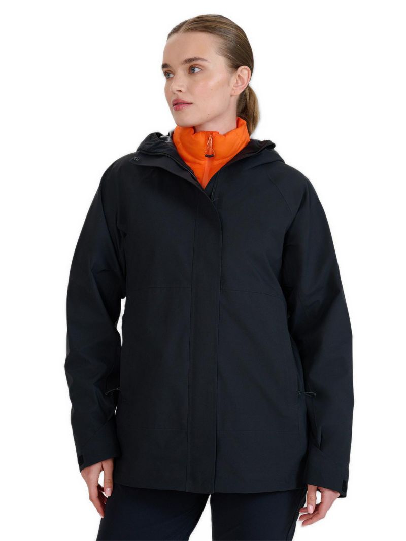 Women's Waterproof Trekking Hardshell Jacket 15,000 Membrane