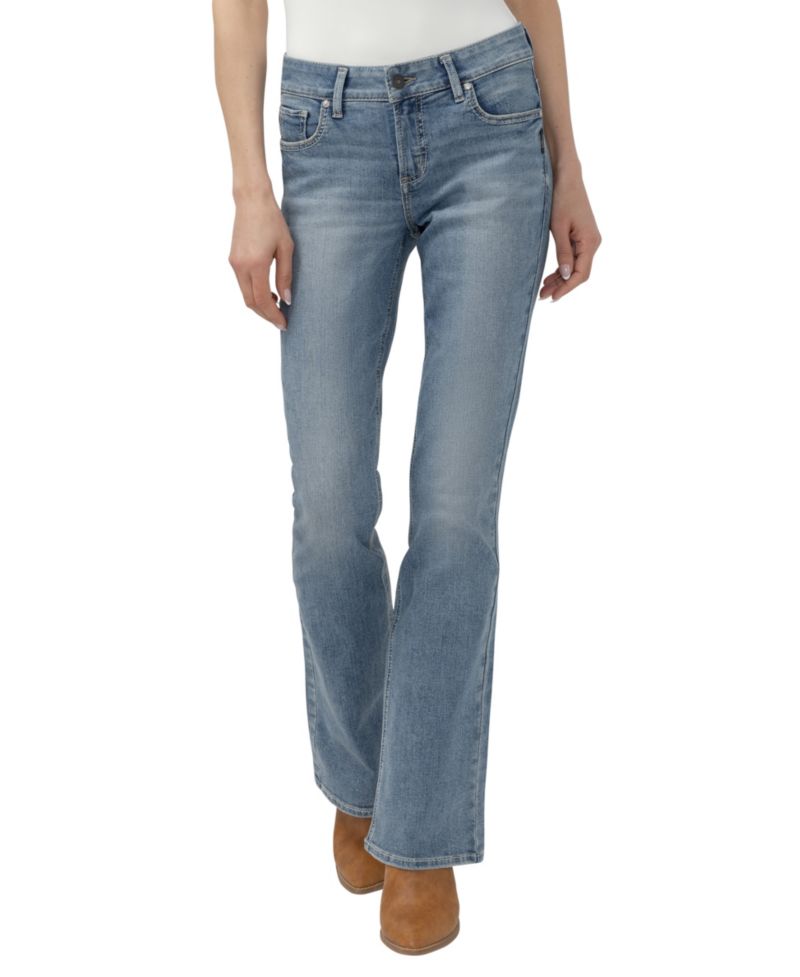 Women's Elyse Low-Rise Curvy-Fit Bootcut Jeans
