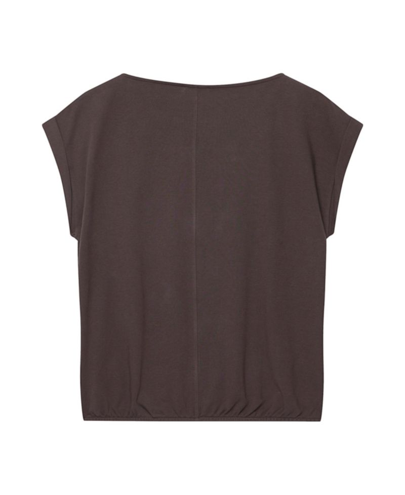 Women's Floral-Print Cap-Sleeve Crewneck Top