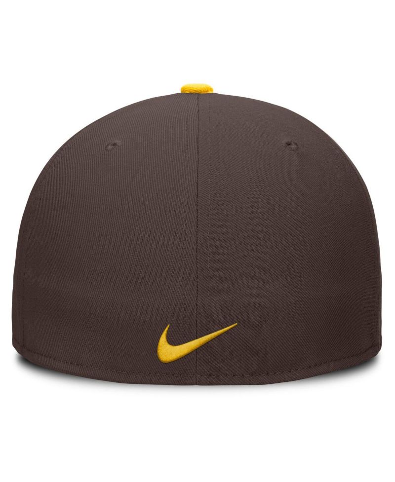 Men's Brown San Diego Padres True Performance Fitted Hat