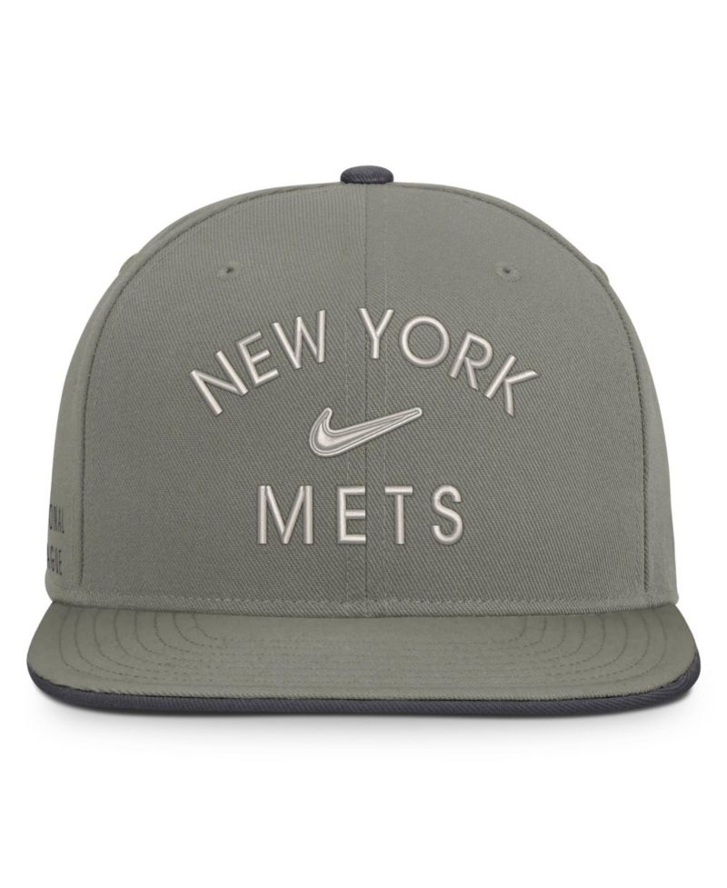Men's Olive New York Mets Pro Dri-FIT Snapback Hat