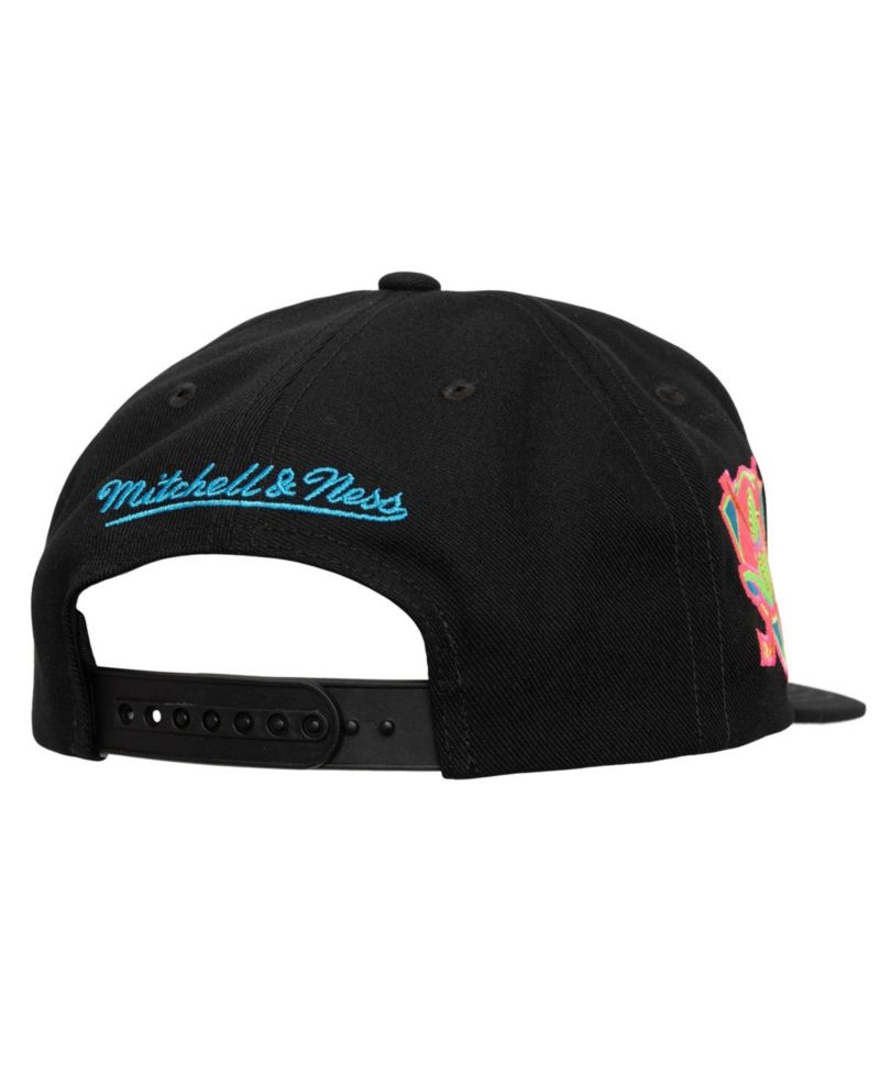 Men's Black Anaheim Ducks Summer Nights Snapback Hat