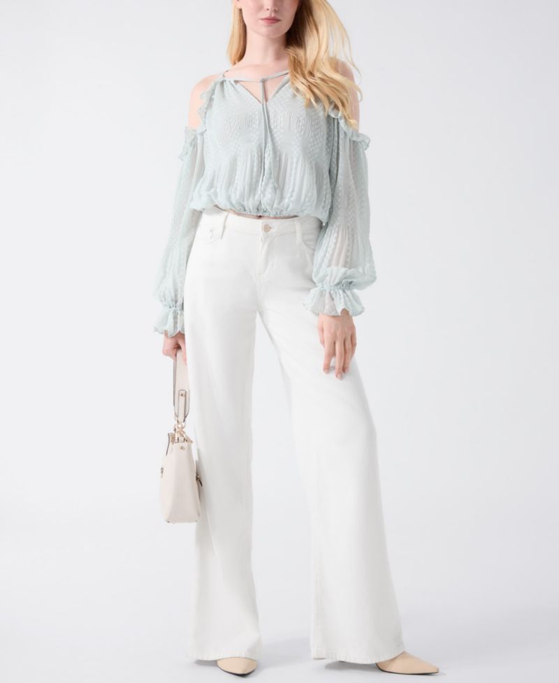 Women's Emilia Long-Sleeve Cold Shoulder Top