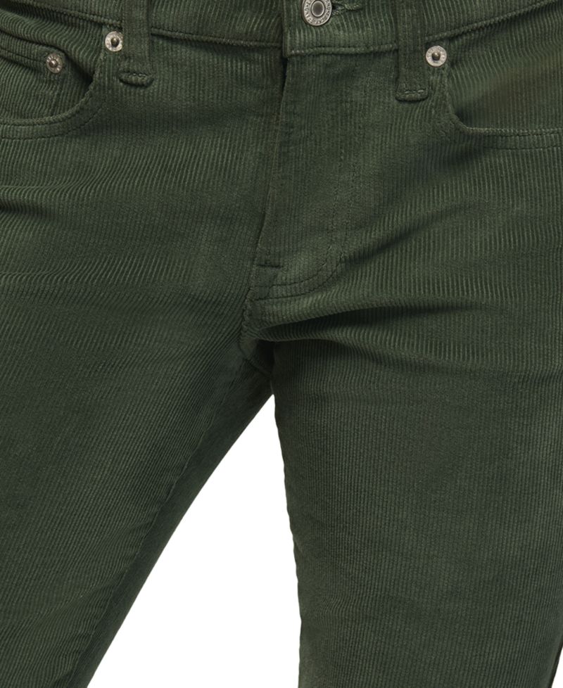 Women's Sweet Mid-Rise Boot-Cut Corduroy Pants