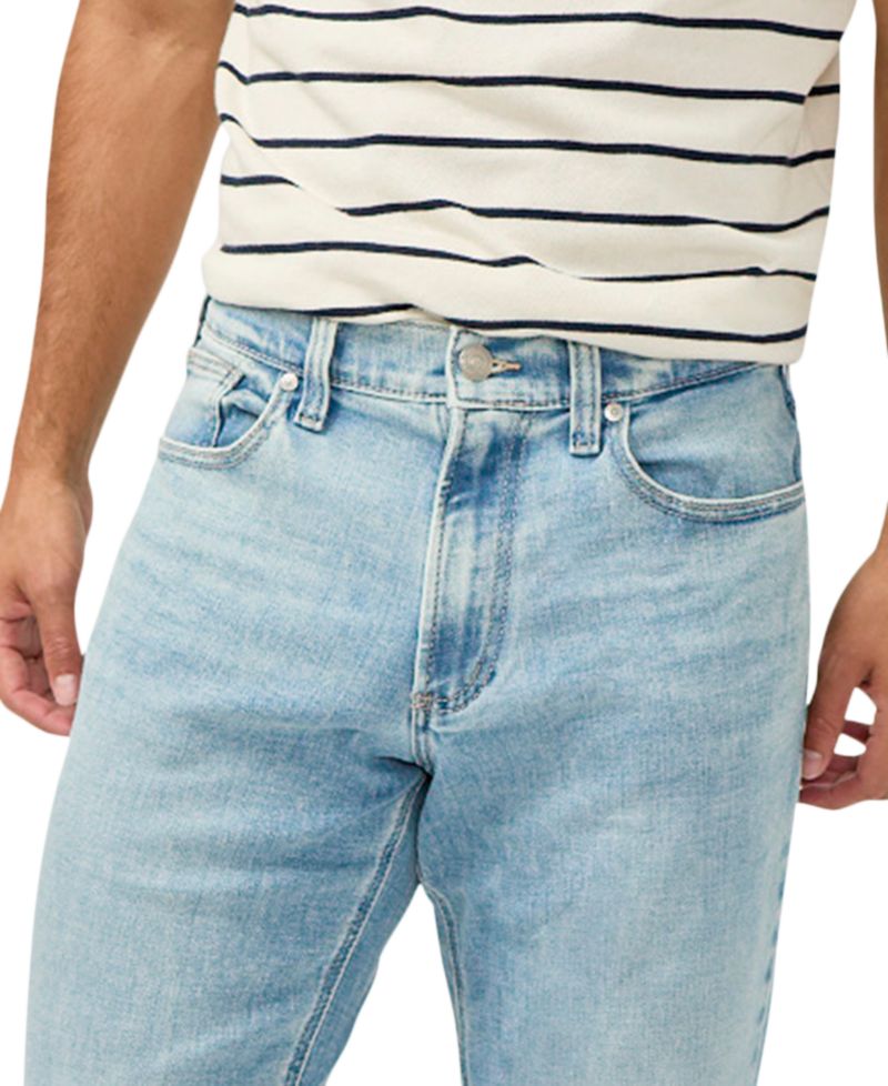 Eddie Classic Athletic Fit Tapered Leg Jeans