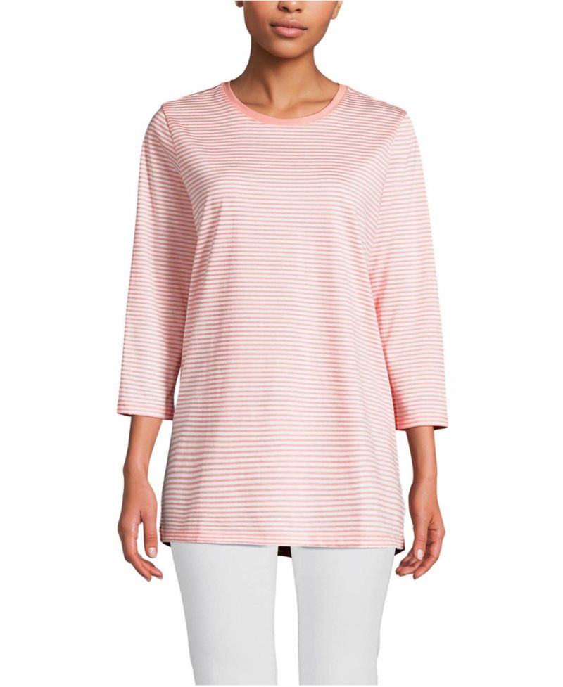 Women's 3/4 Sleeve Cotton Supima Tunic