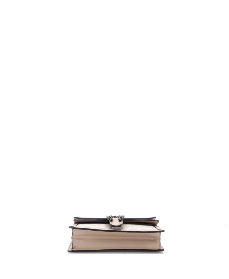 Small Dionysus Bag GG Coated Canvas with Leather
