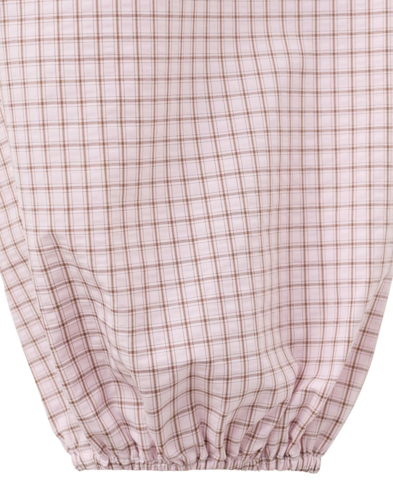 Women's Mid-Rise Plaid Baggy Pants