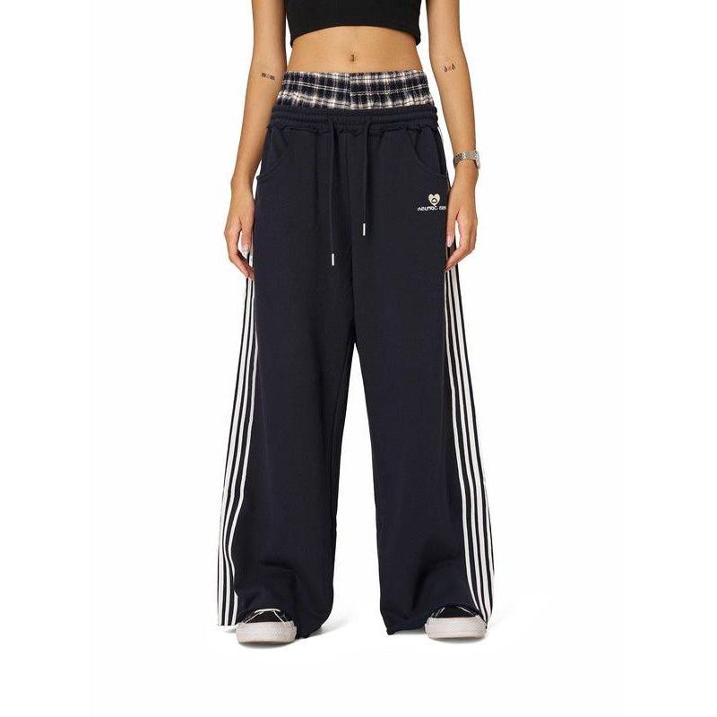 Double Waist Baggy Sweatpants