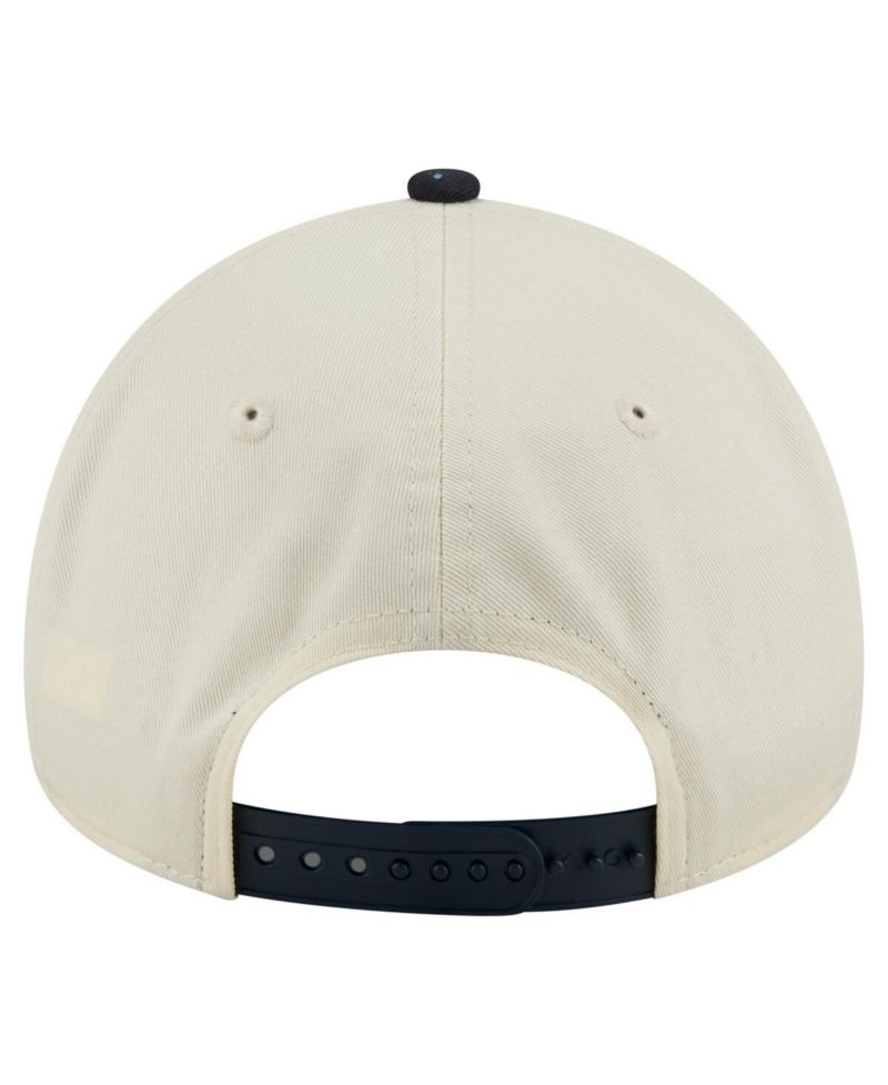 Men's Cream Boston Red Sox Speckle A-Frame 9FORTY Adjustable Hat