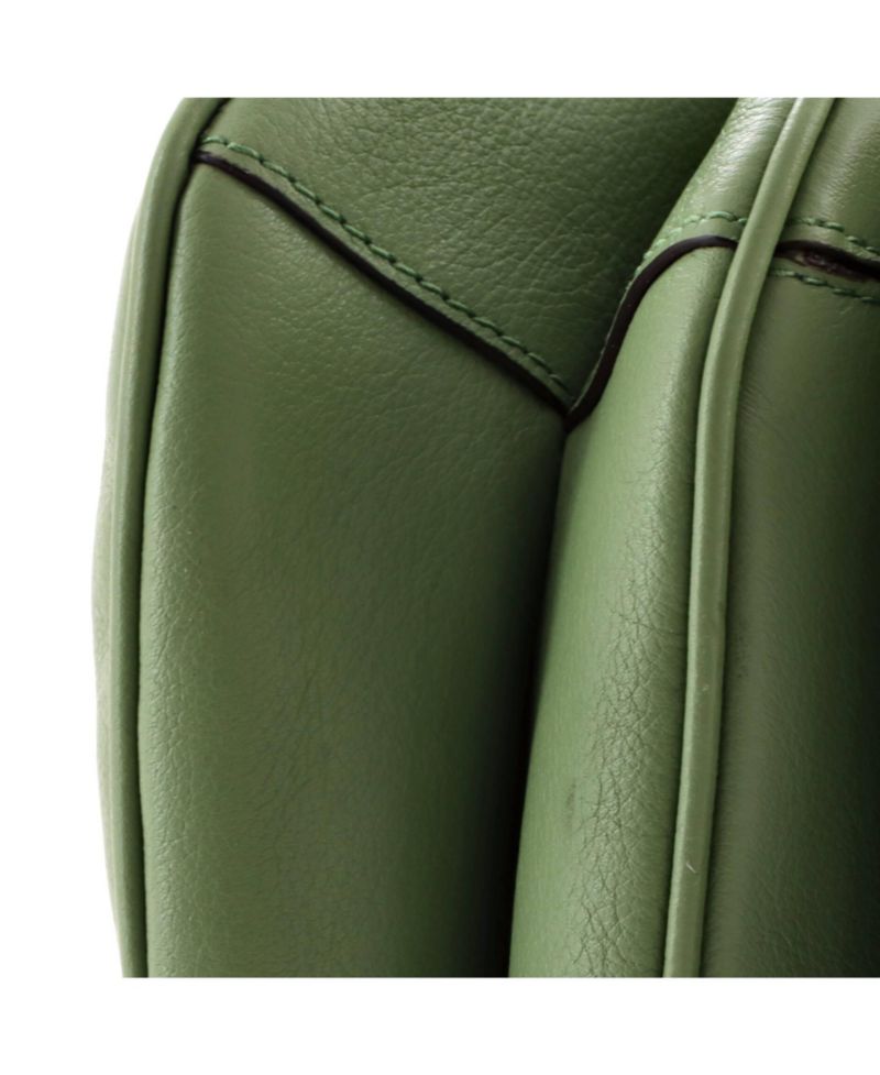 Medium Web Blondie Shoulder Flap Bag Leather