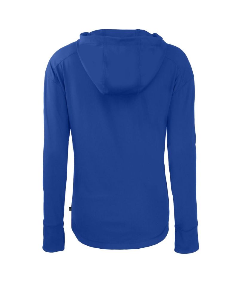 Women's Royal Los Angeles Dodgers Daybreak Eco Full-Zip Hoodie Jacket