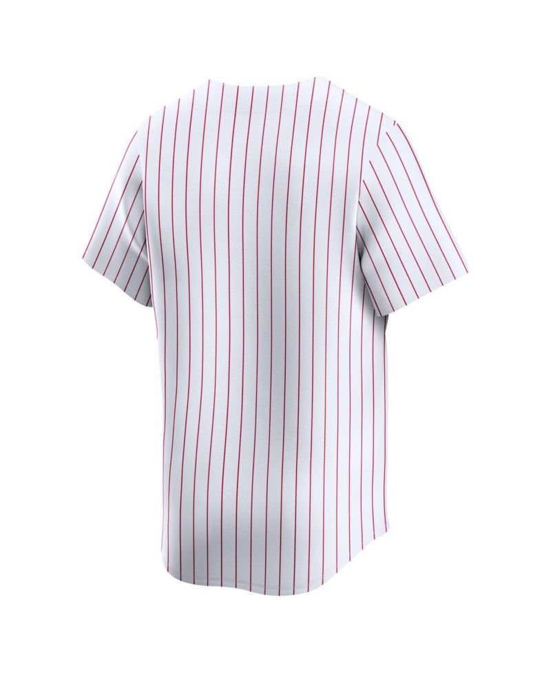 Men's White Pinstripe Florida State Seminoles College Limited Baseball Jersey