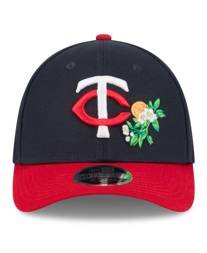 Men's Navy/Red Minnesota Twins 2026 Spring Training M-Crown 39THIRTY Flex Hat