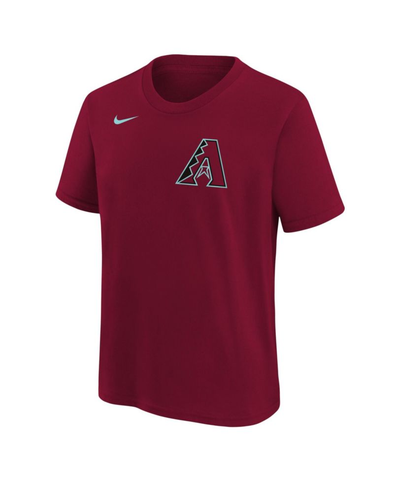 Big Boys and Girls Corbin Carroll Red Arizona Diamondbacks Name & Number T-Shirt