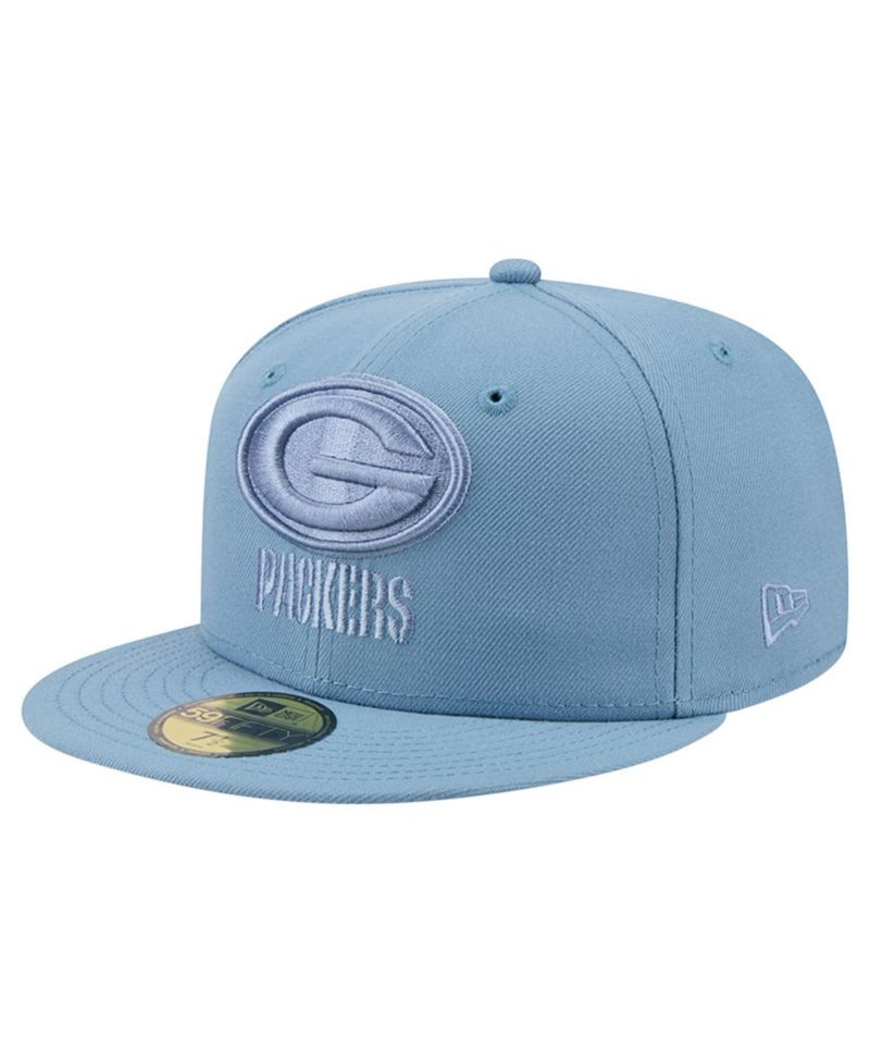 Men's Blue Green Bay Packers Color Pack 59FIFTY Fitted Hat
