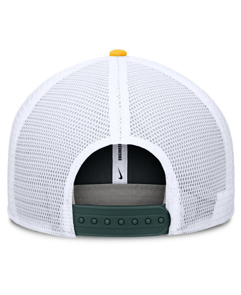 Men's Green/Gold Athletics Pro Trucker Snapback Hat