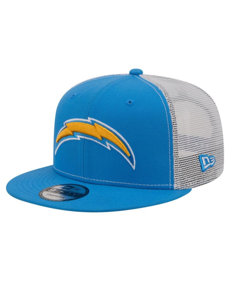 Men's Powder Blue Los Angeles Chargers Core Team 9FIFTY Trucker Snapback Hat