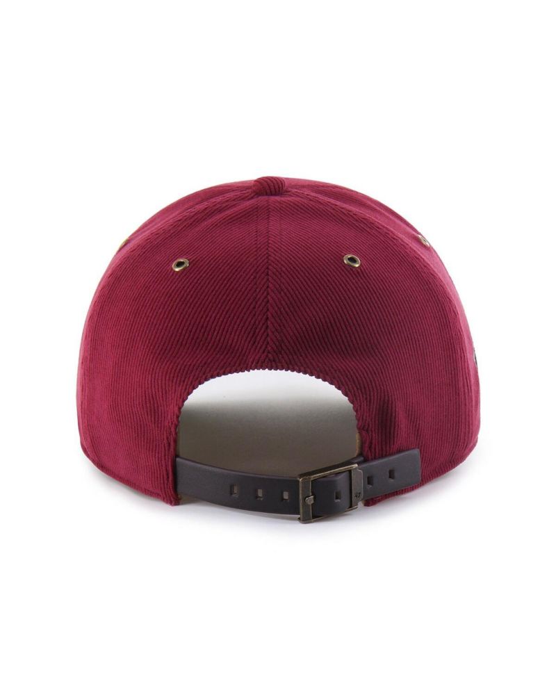 Men's Wine Cleveland Cavaliers Golden Age Relaxed Corduroy Hitch Adjustable Hat