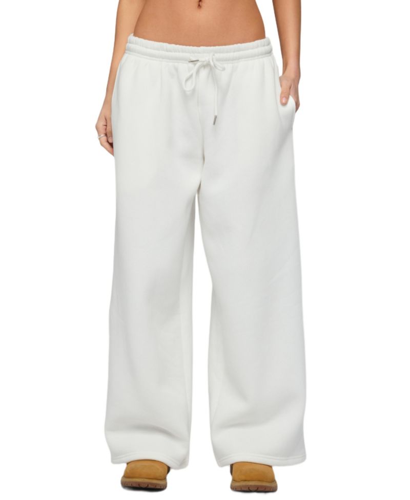 Women's Wide Leg Fold Over Pants