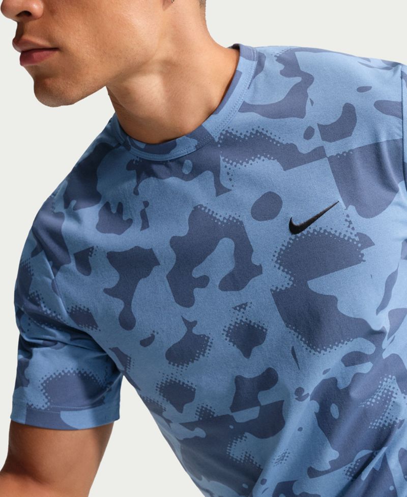 Мужская тренировочная футболка Hyverse Dri-FIT UV с коротким рукавом и круглым вырезом горловины