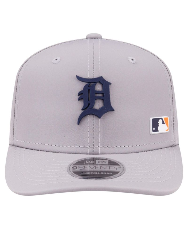 Men's Gray Detroit Tigers Laser Perforated 9SEVENTY Adjustable Hat